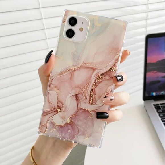 New Marble Print Silicone Case for iPhone 13Pro Max - Picture 1 of 4